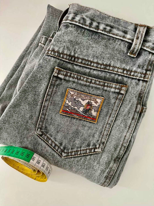 Vintage jeans opmeten