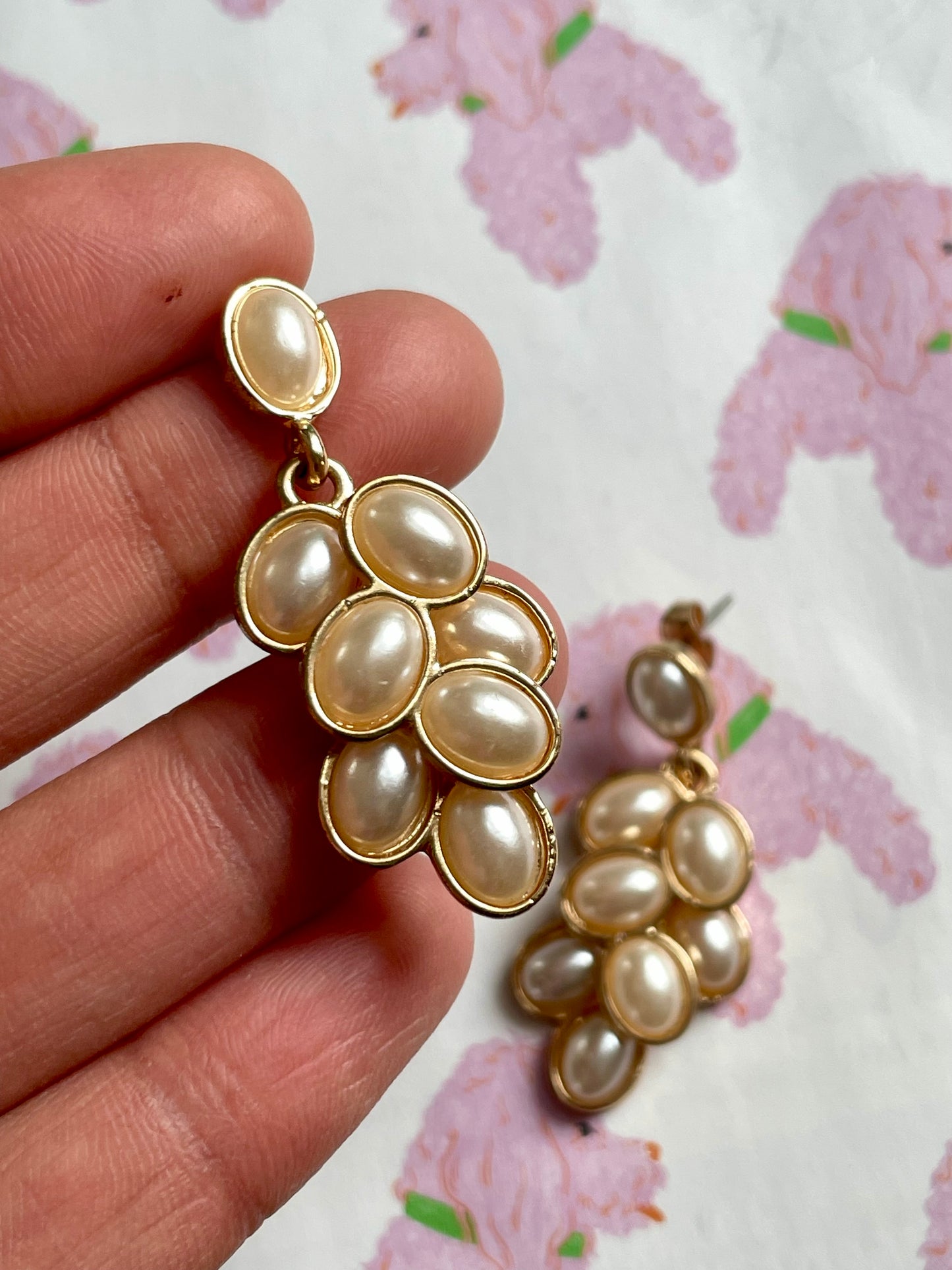 Hangers met faux parel