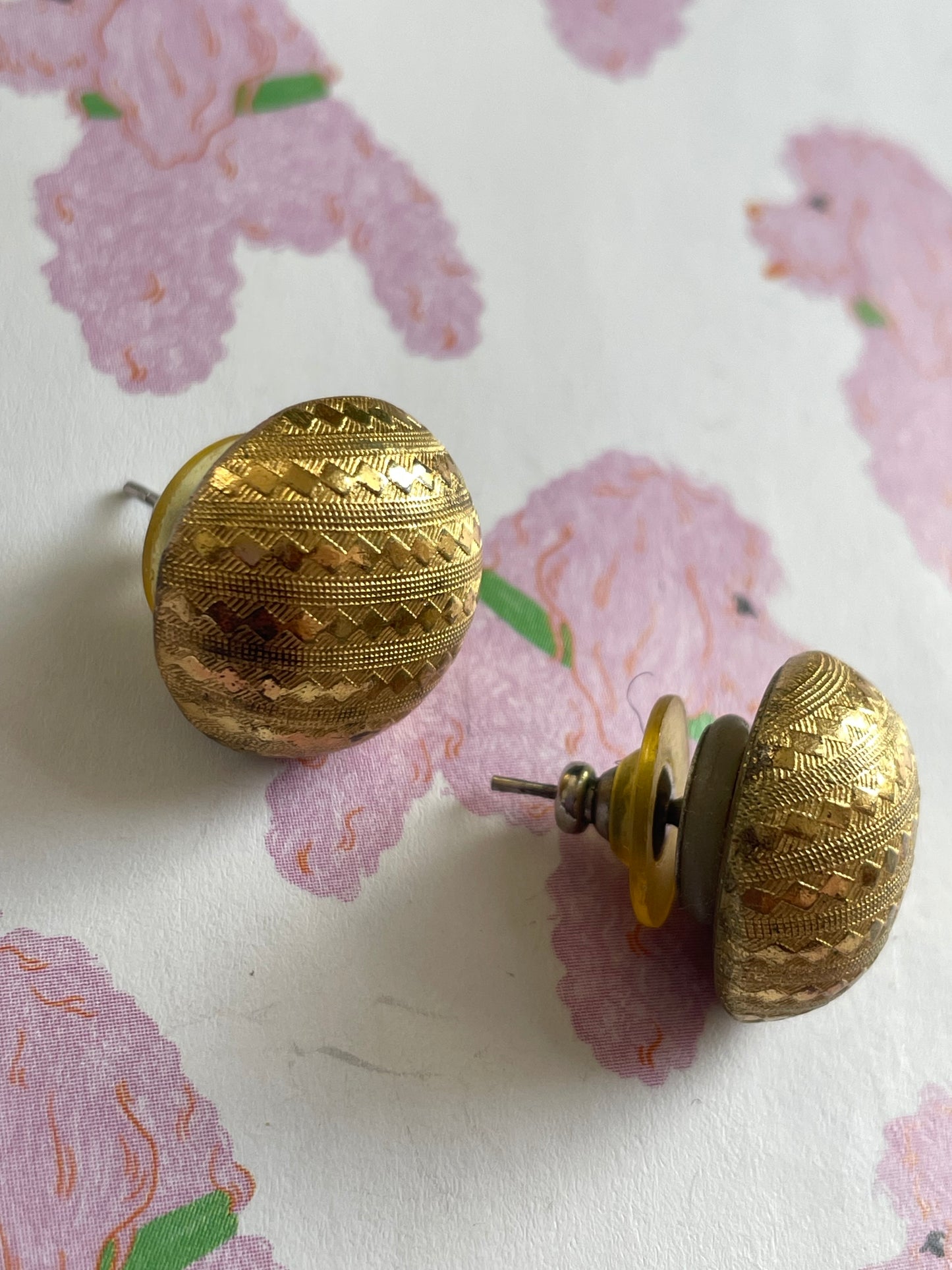 Vintage gouden stekers
