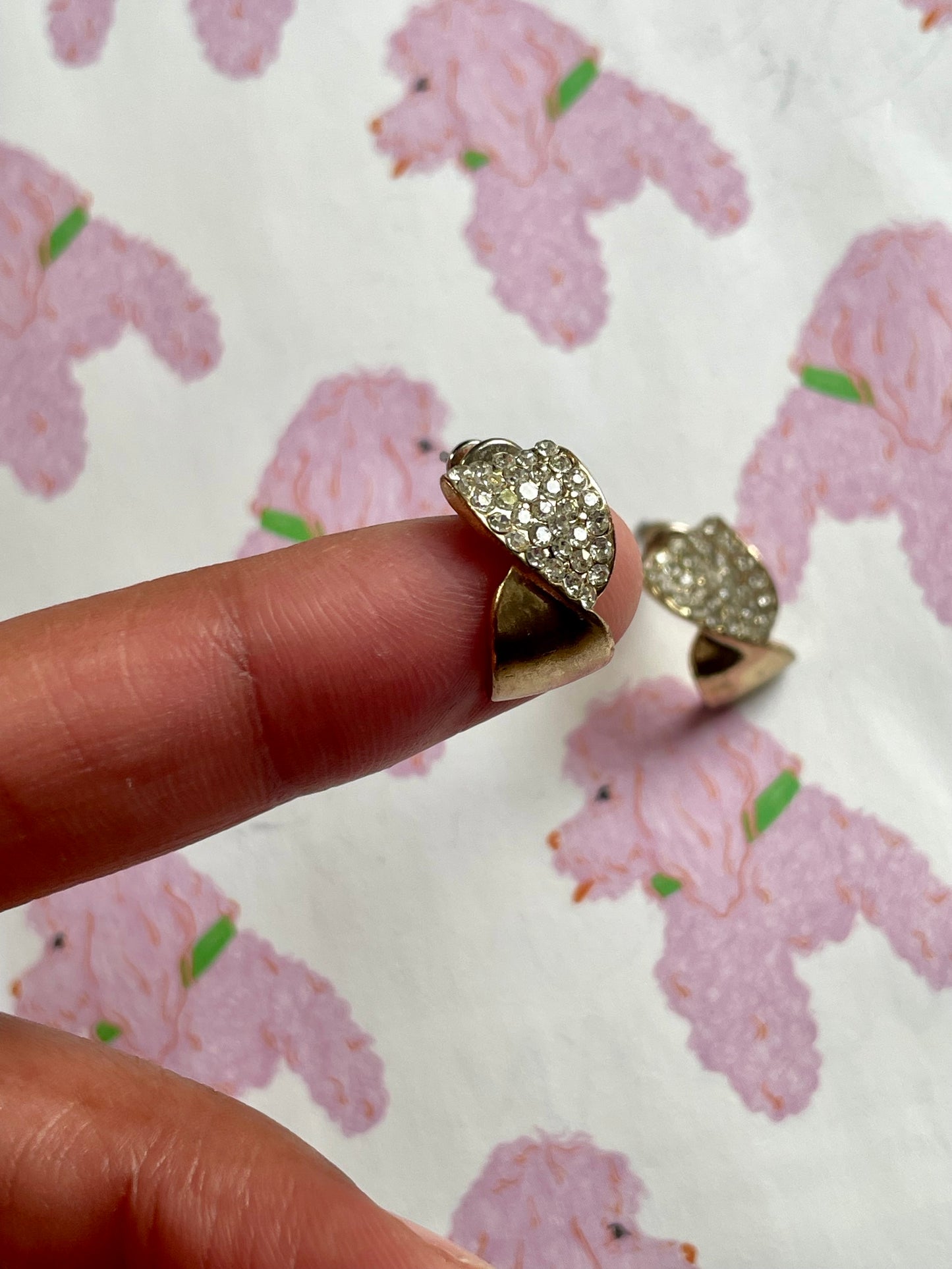 Gedraaide stekers met strass