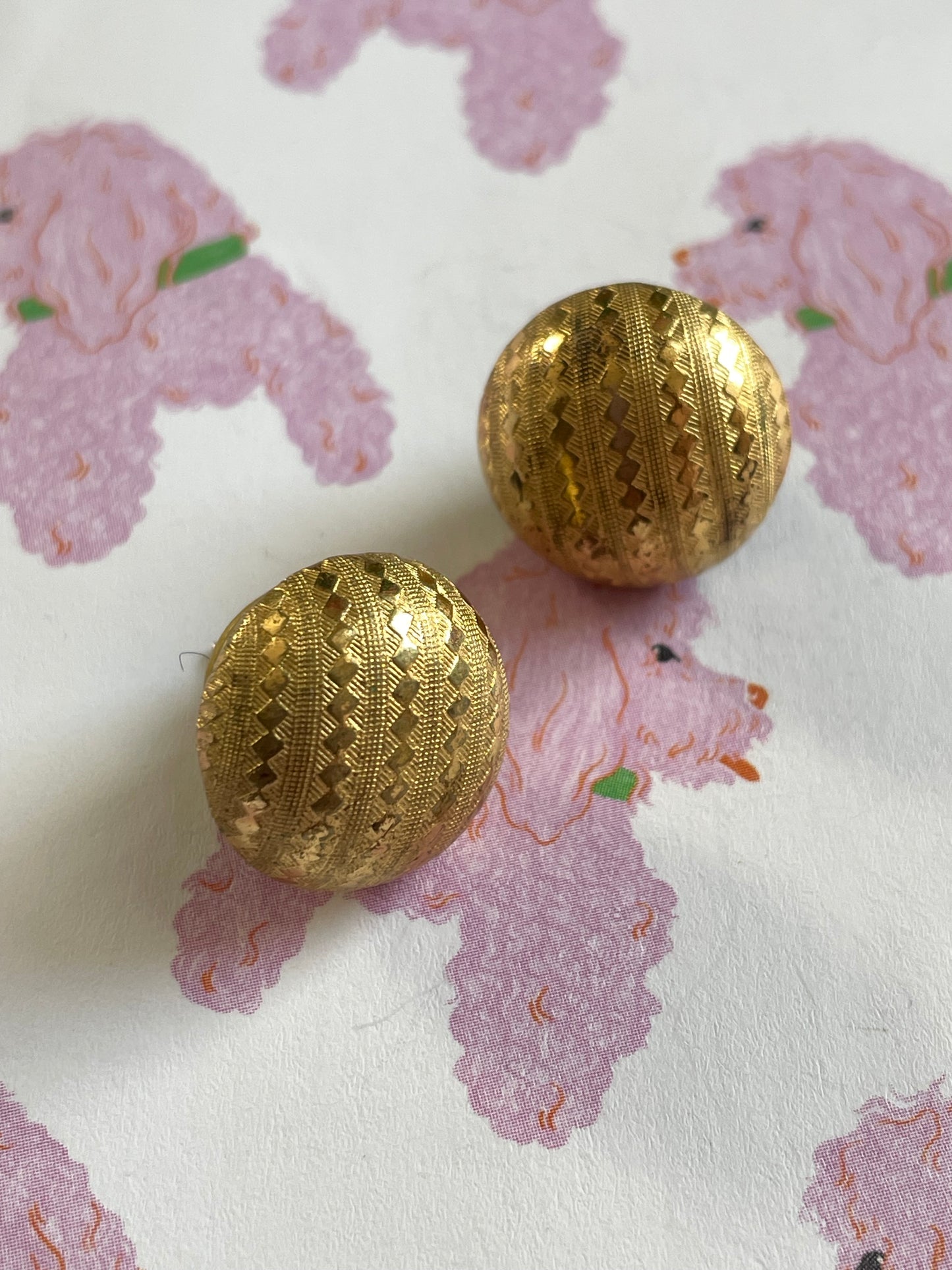 Vintage gouden stekers