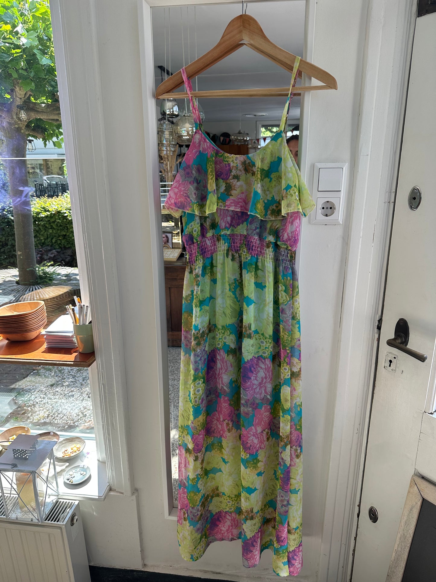 Vintage wedding guest jurk