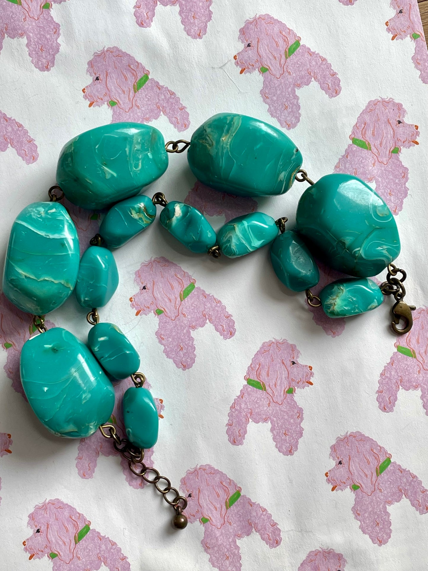 Turquoise statement armband