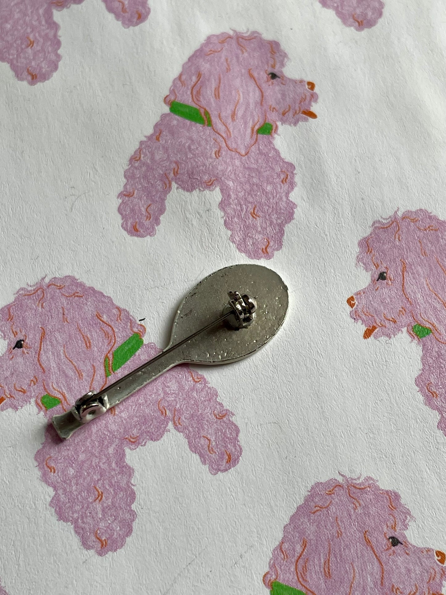 Tennisracket broche
