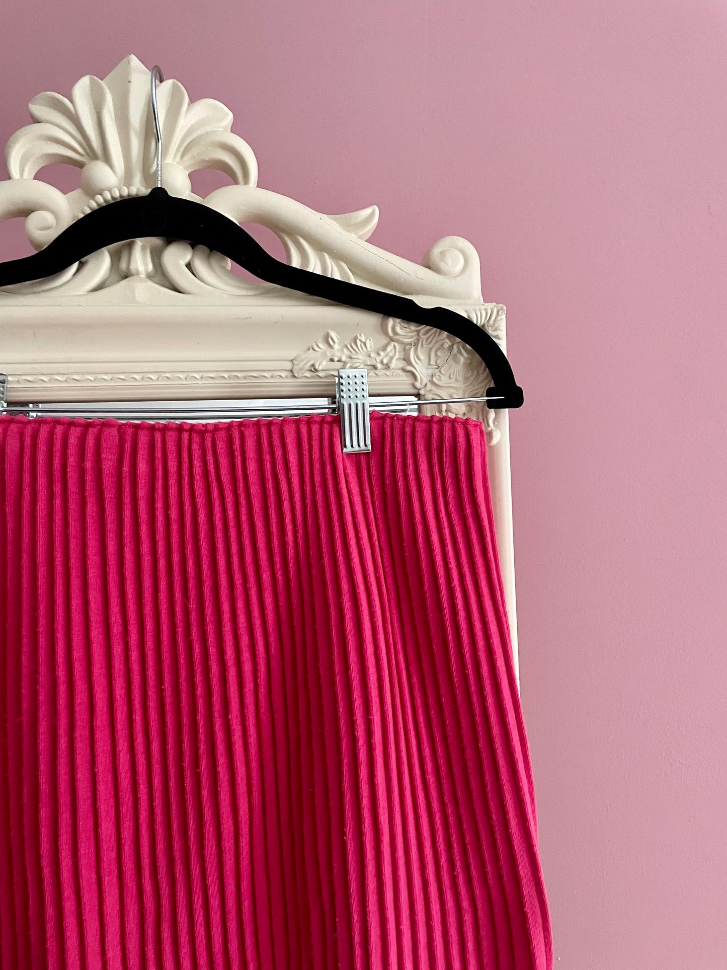 Vintage fuchsia pencil-rok