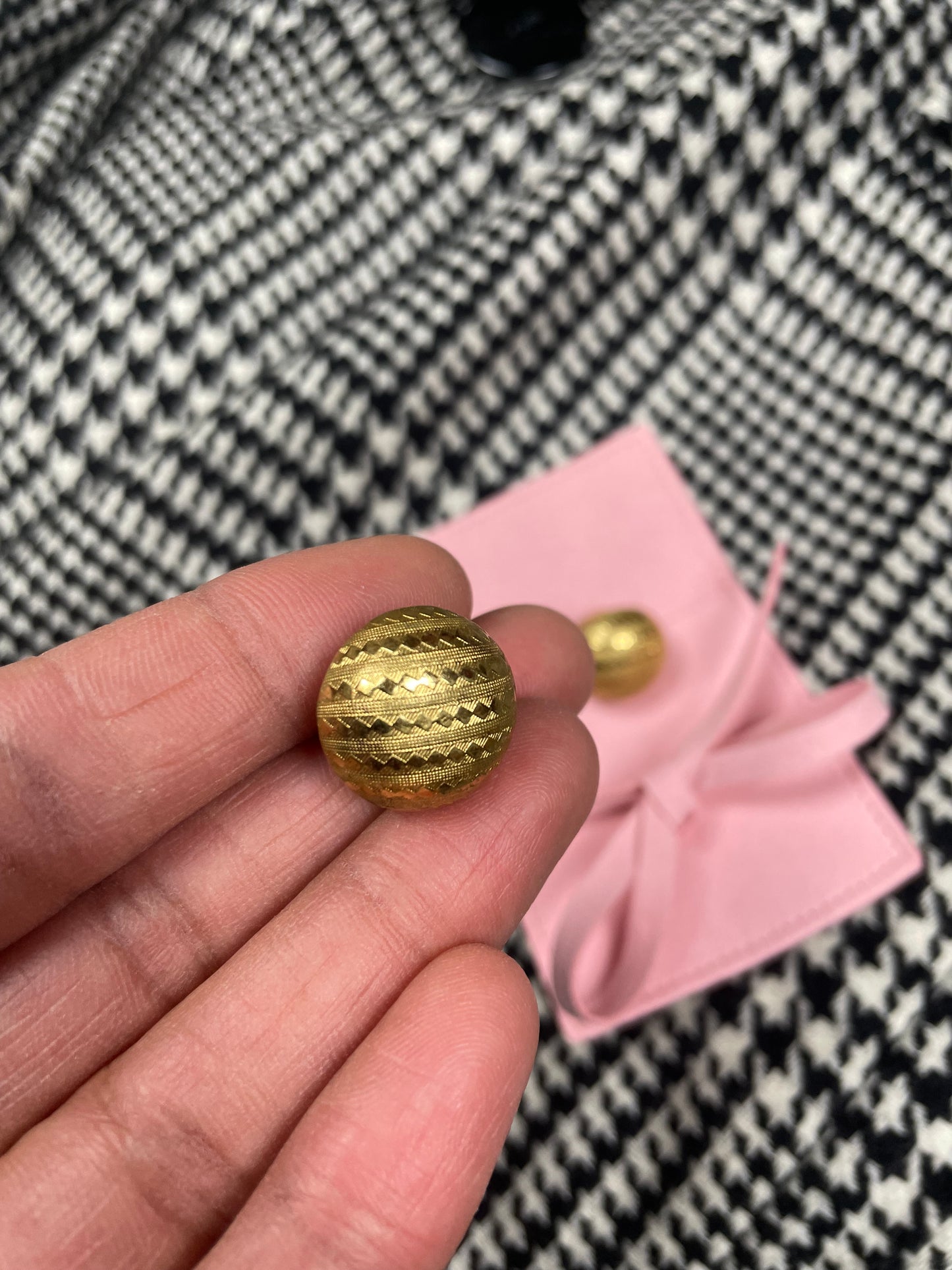 Vintage gouden stekers