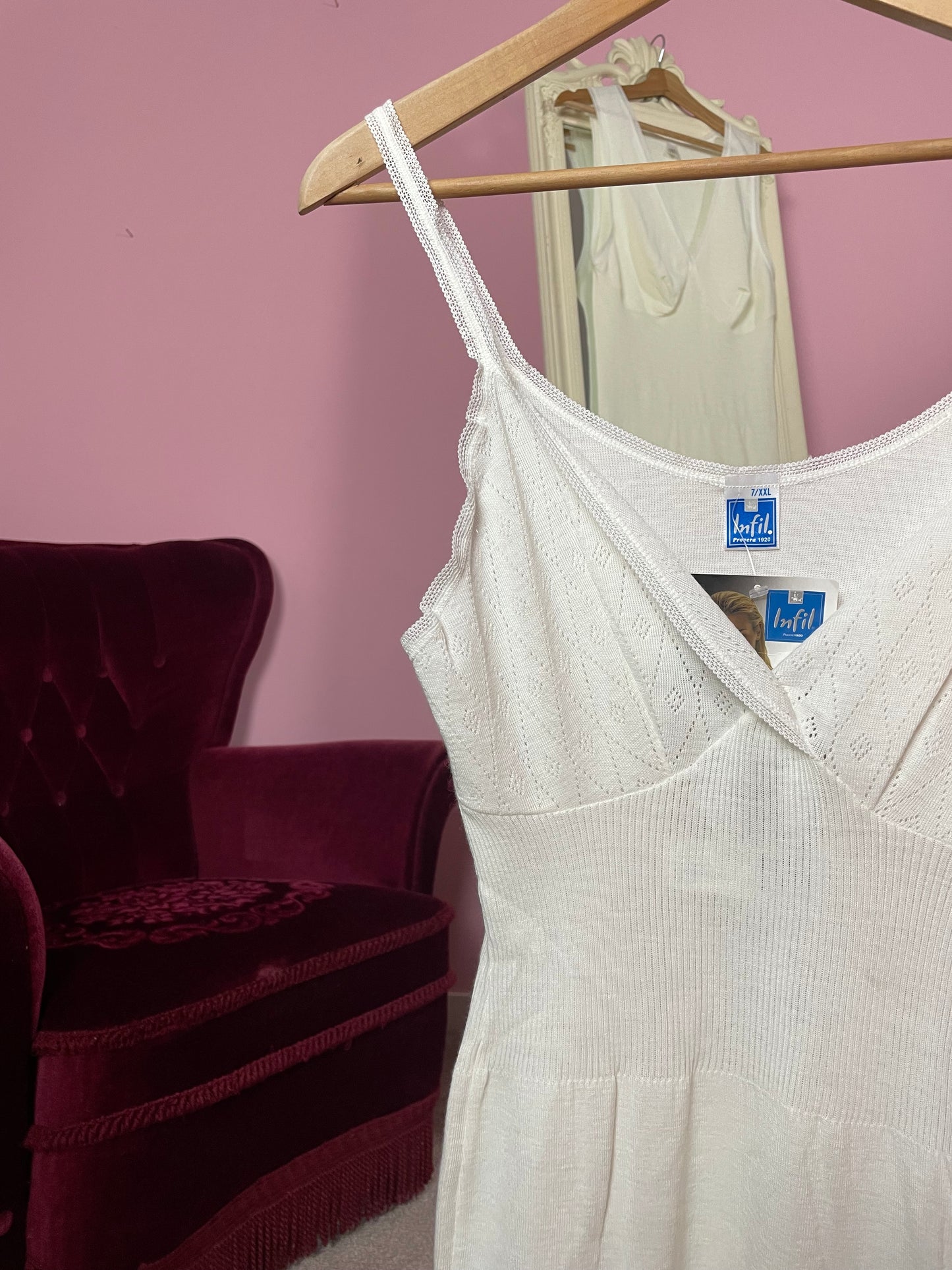 Vintage singlet wolletje