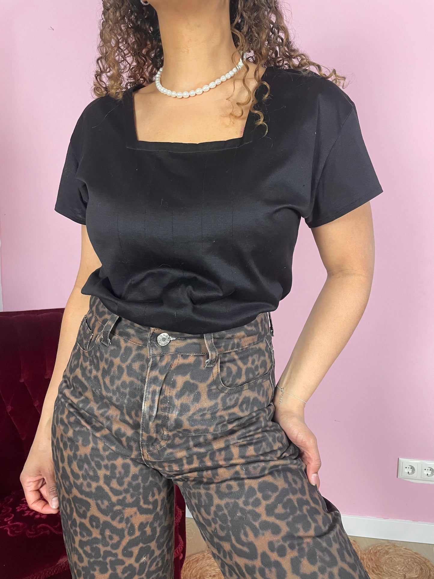 Vintage peplum Tee