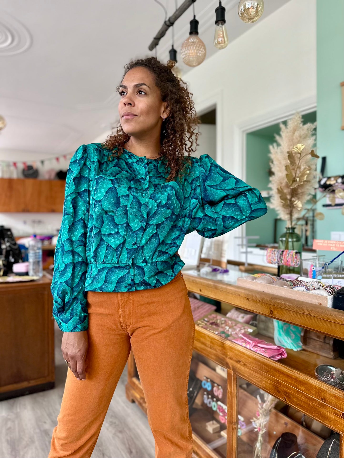 Vintage turquoise co-ord