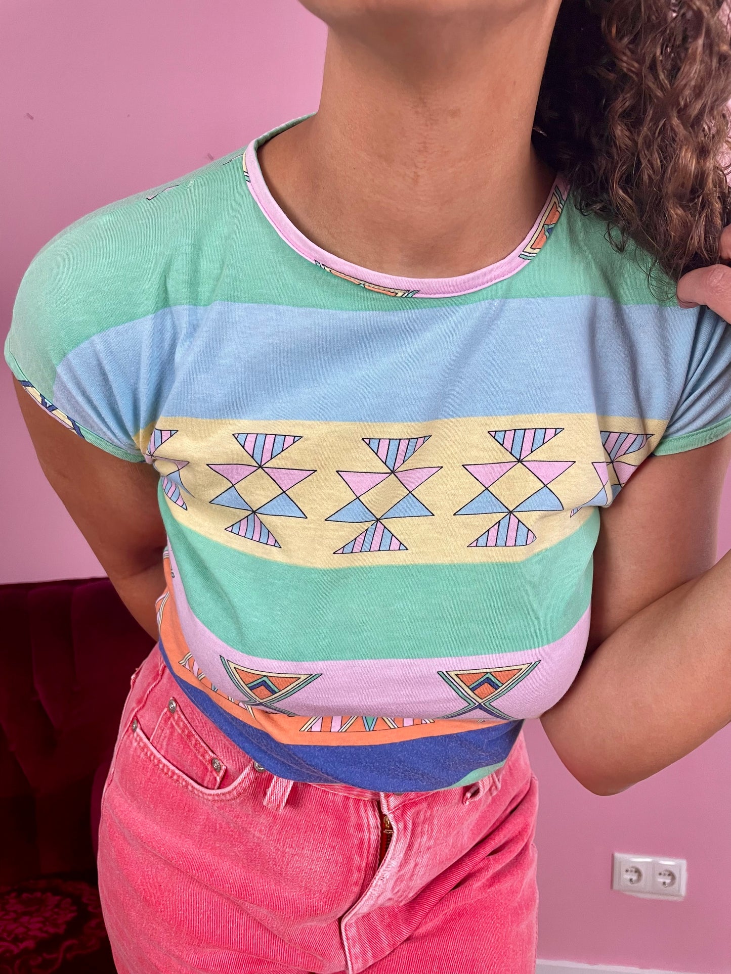 Vintage small-size pastel Tee