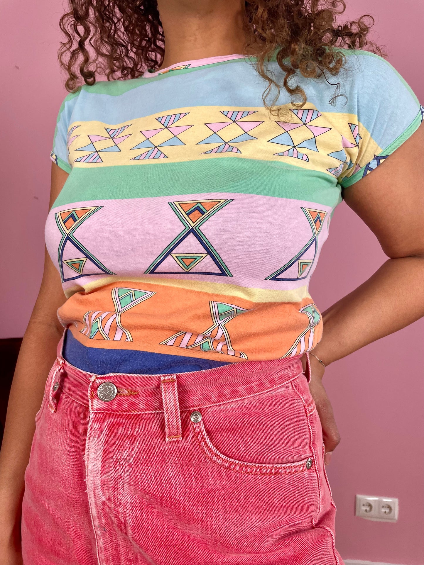 Vintage small-size pastel Tee