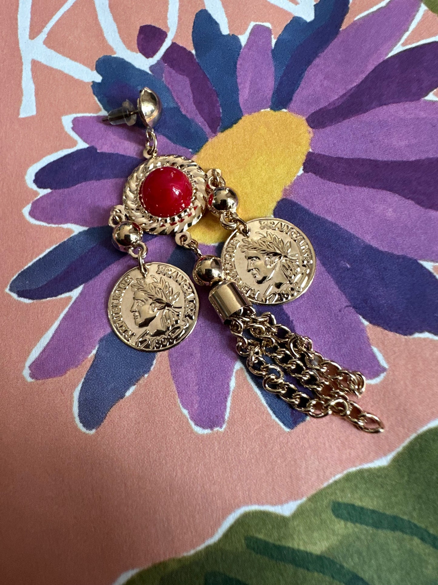 Vintage hangers met muntjes