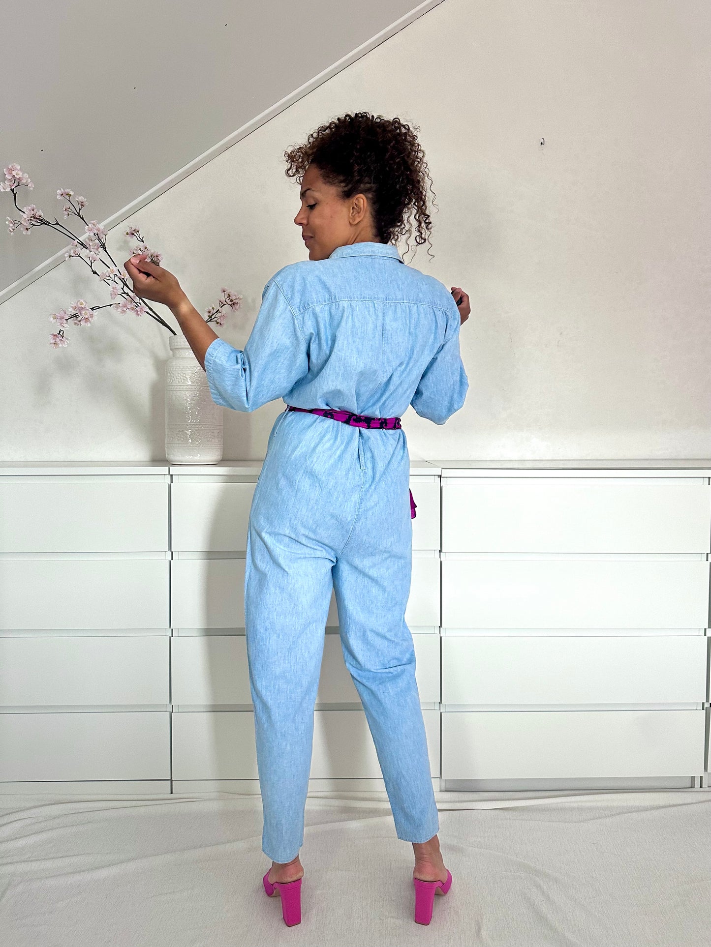 Vintage denim jumpsuit - L