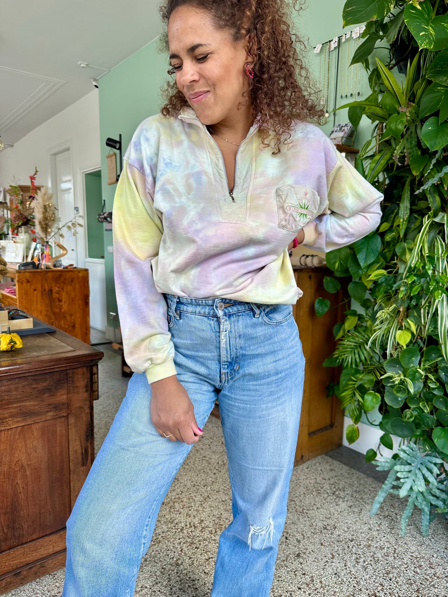 Vintage nineties tie-dye sweater
