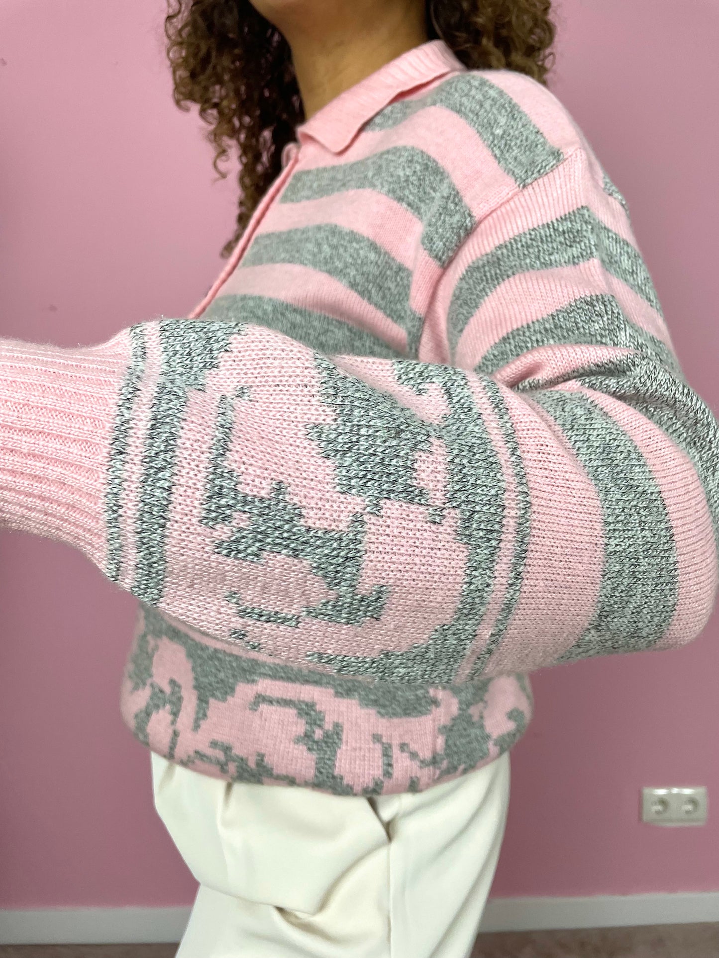 Vintage nineties striped sweater