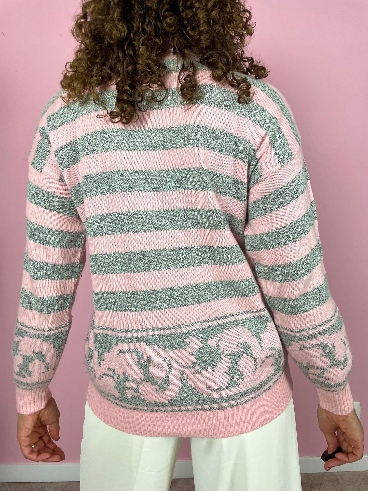 Vintage nineties striped sweater