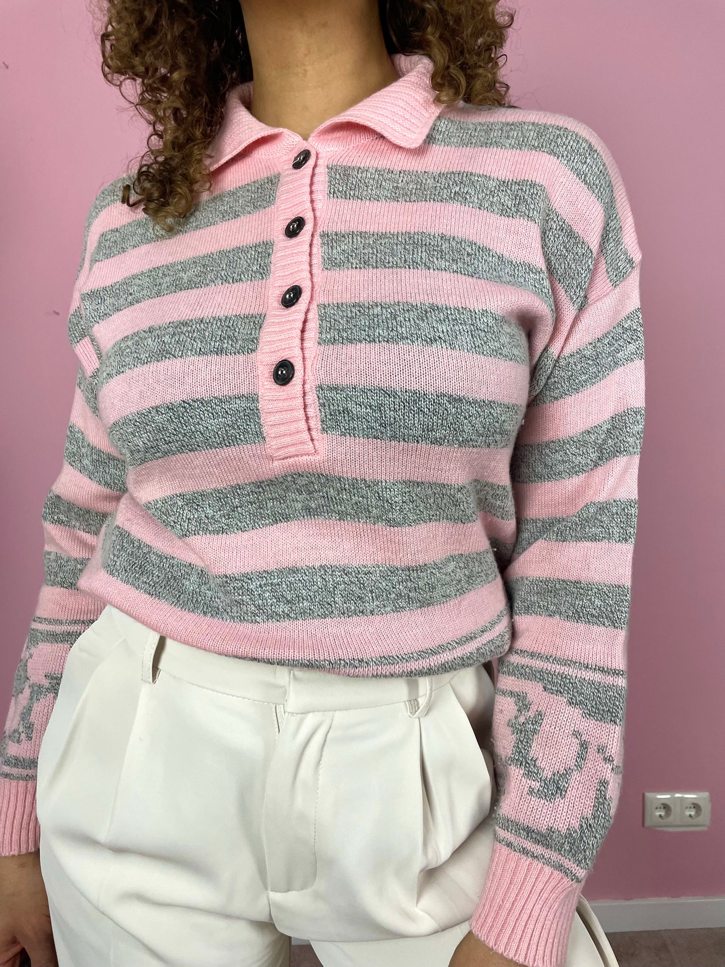 Vintage nineties striped sweater