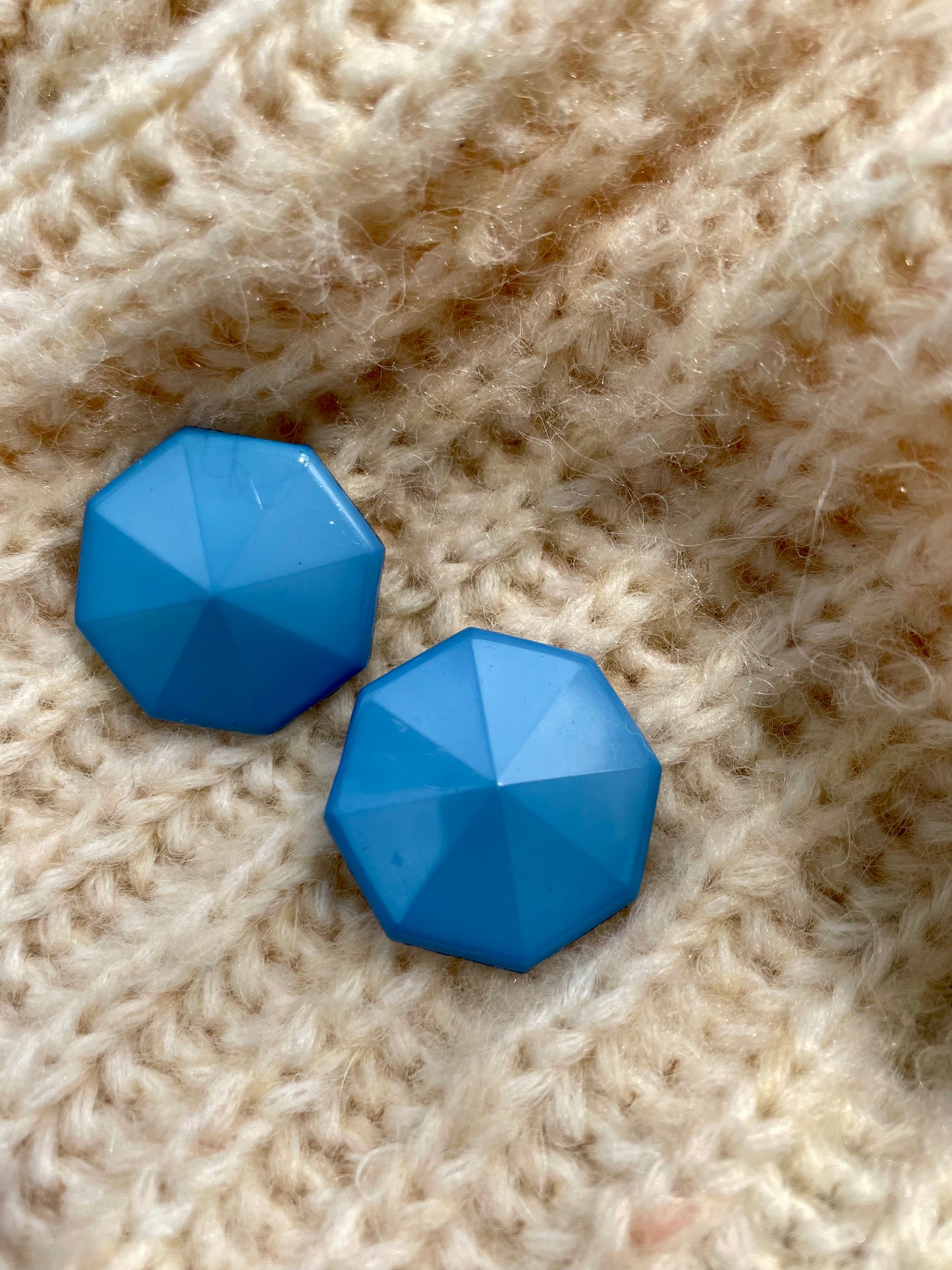 Achthoekige oorbellen