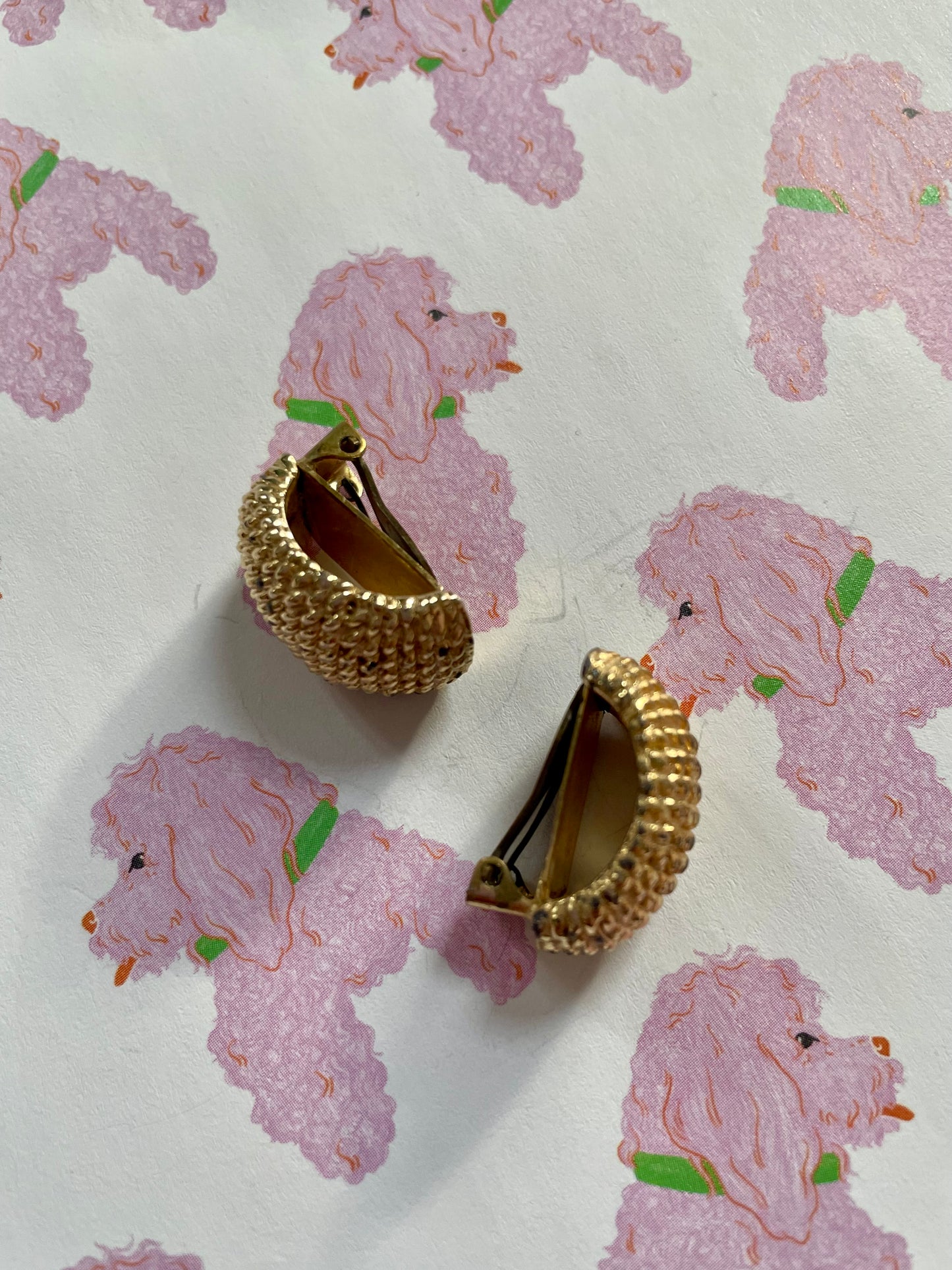 Vintage gouden creolen