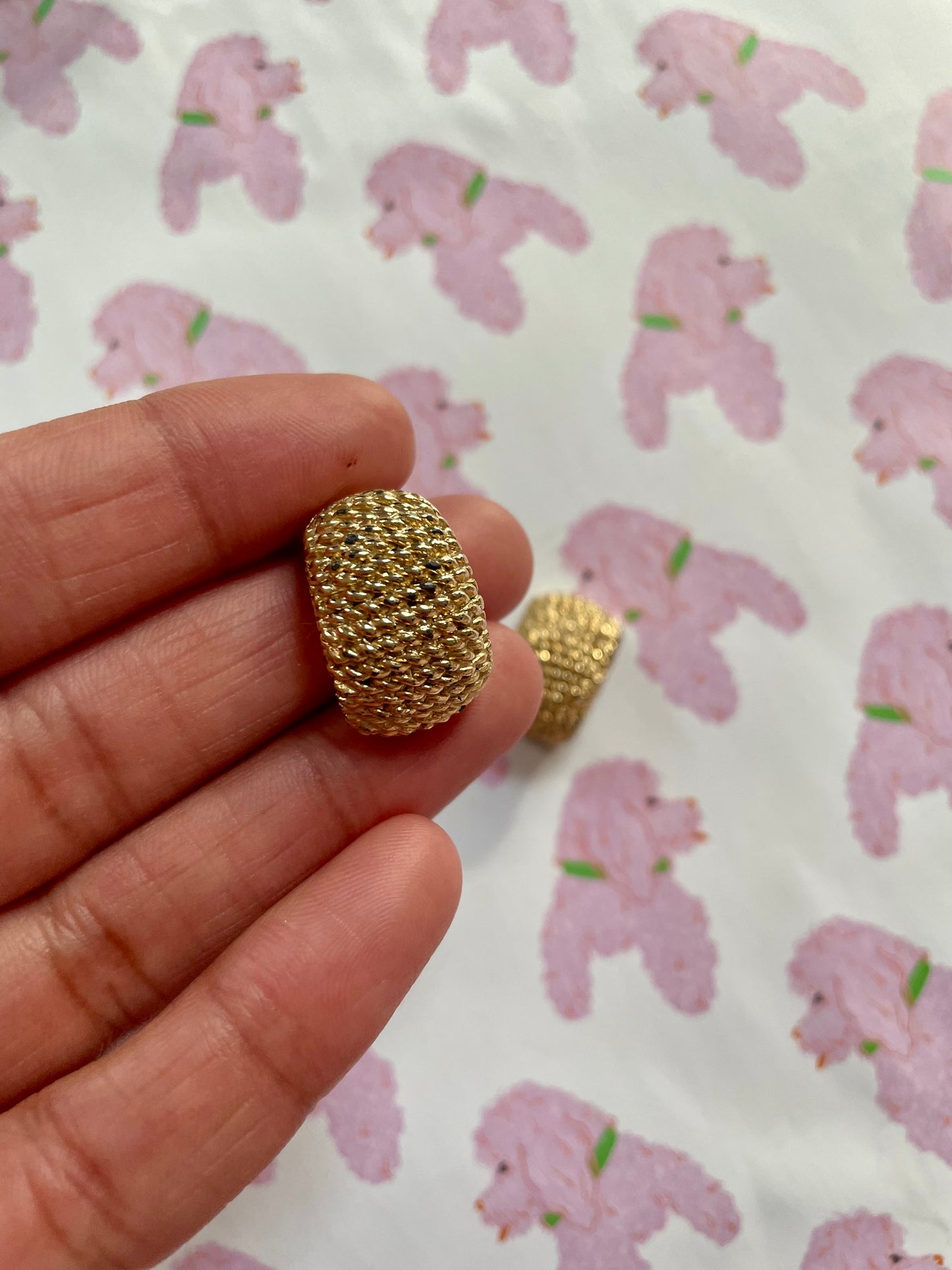 Vintage gouden creolen