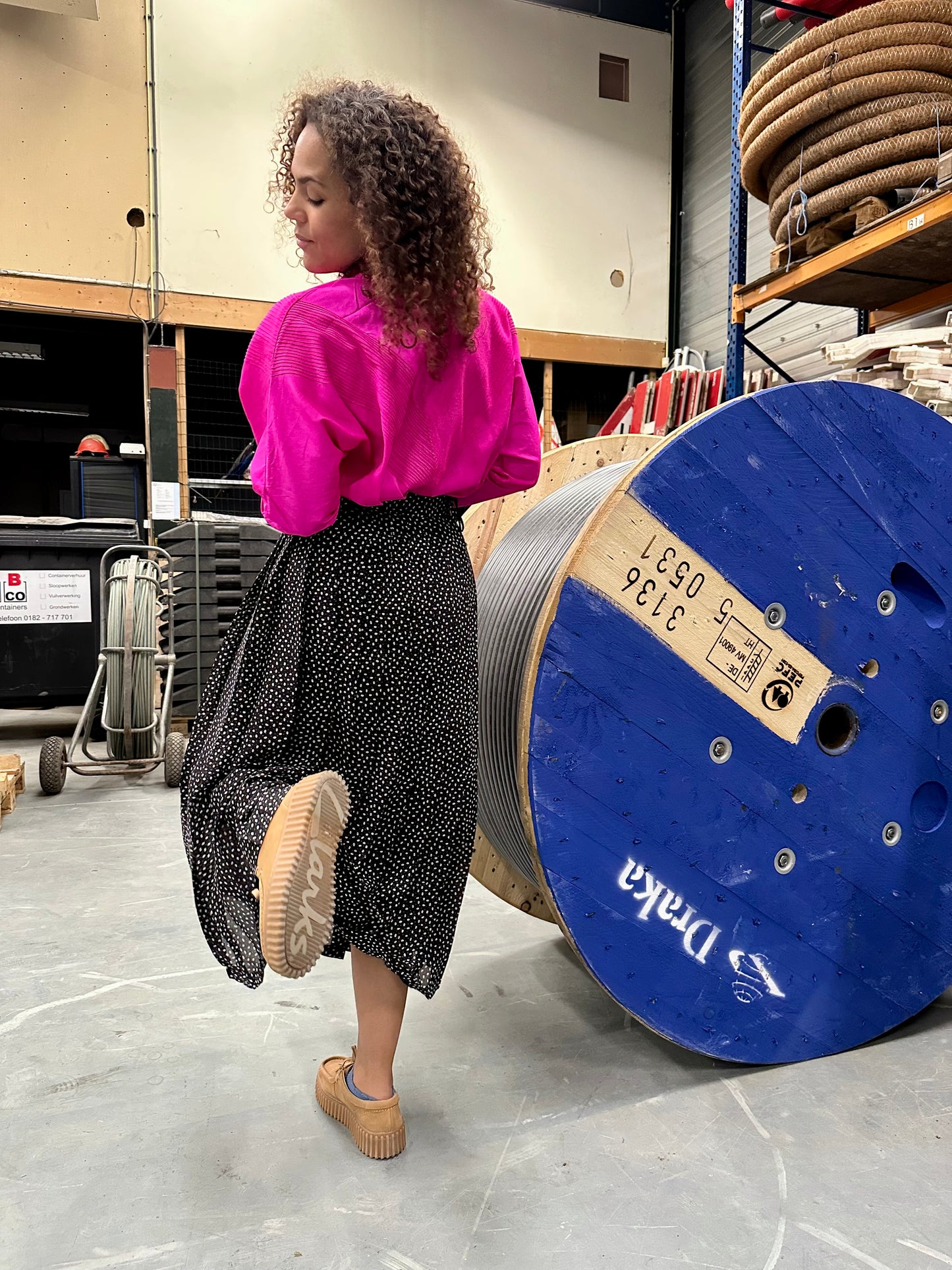 Vintage Betty Barclay midi-rok - XL/XXL