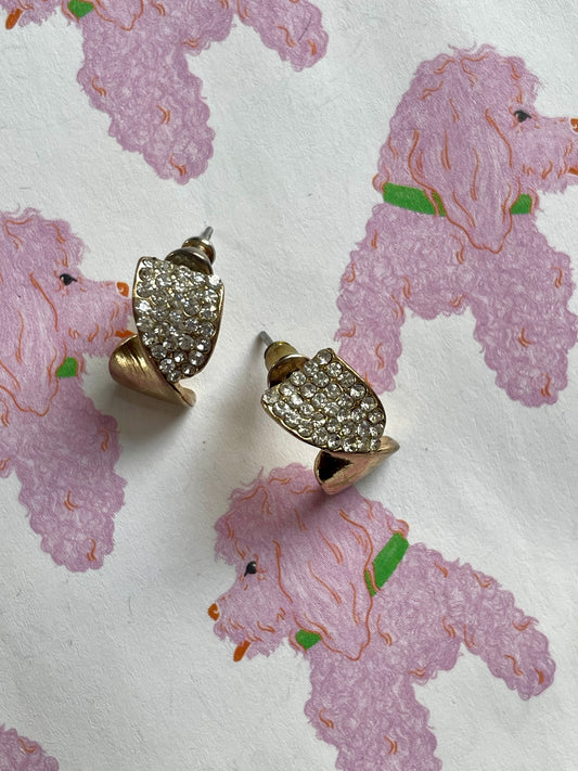 Gedraaide stekers met strass