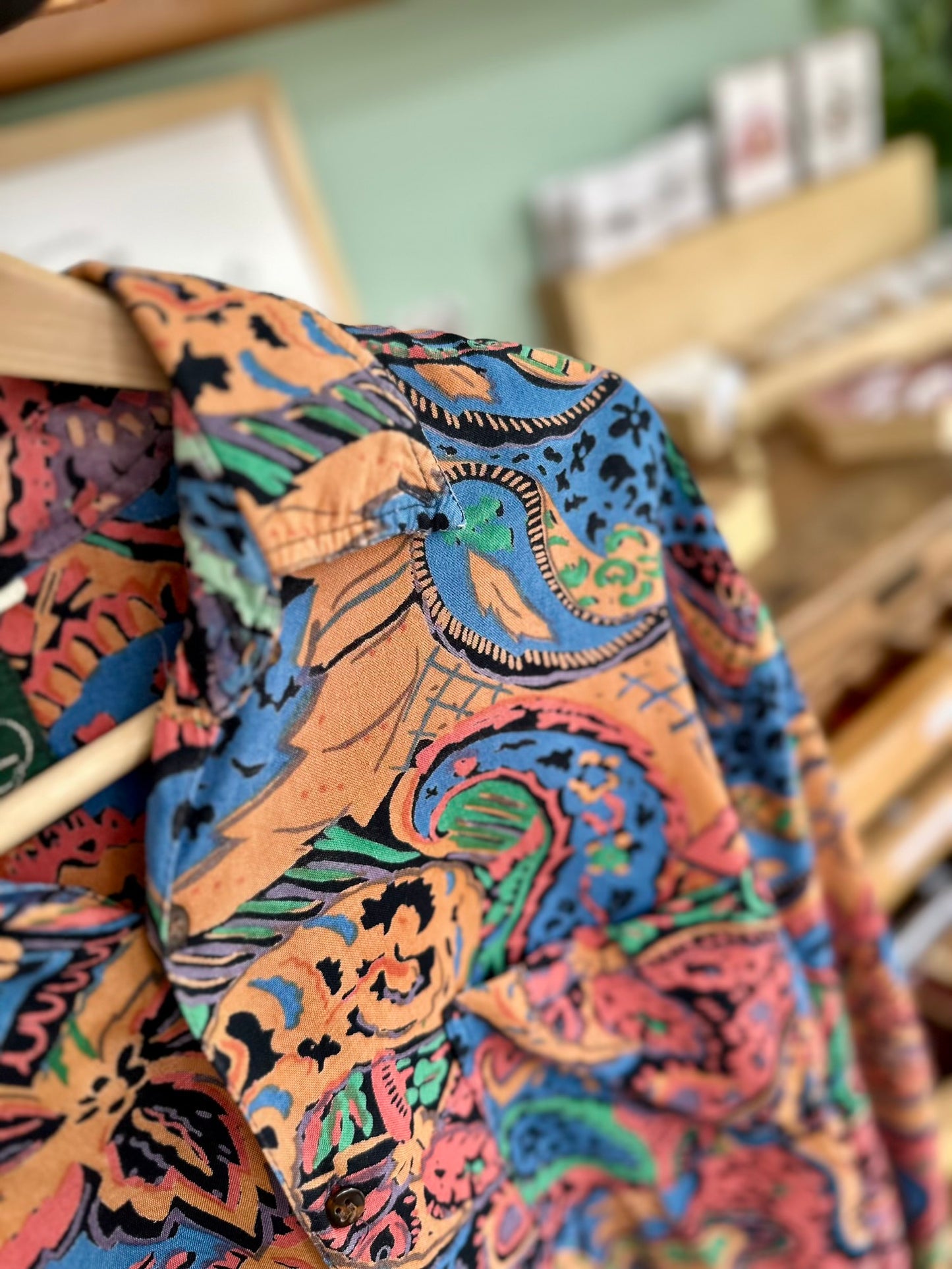 Vintage viscose blouse