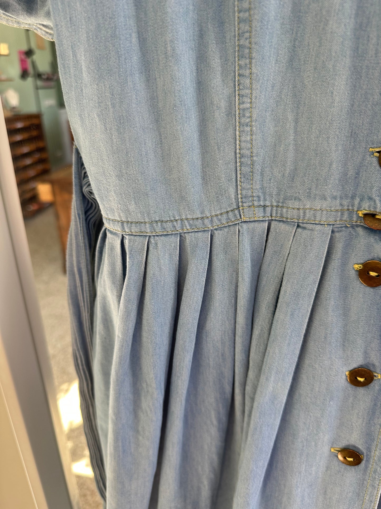 Vintage denim droomjurk