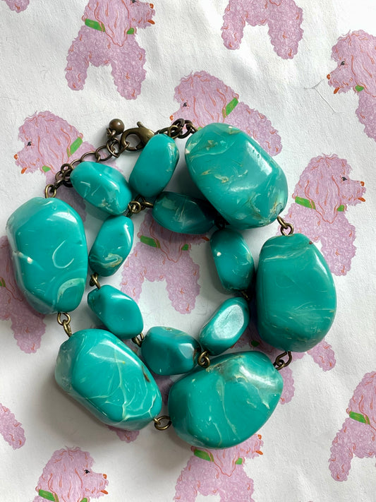 Turquoise statement armband