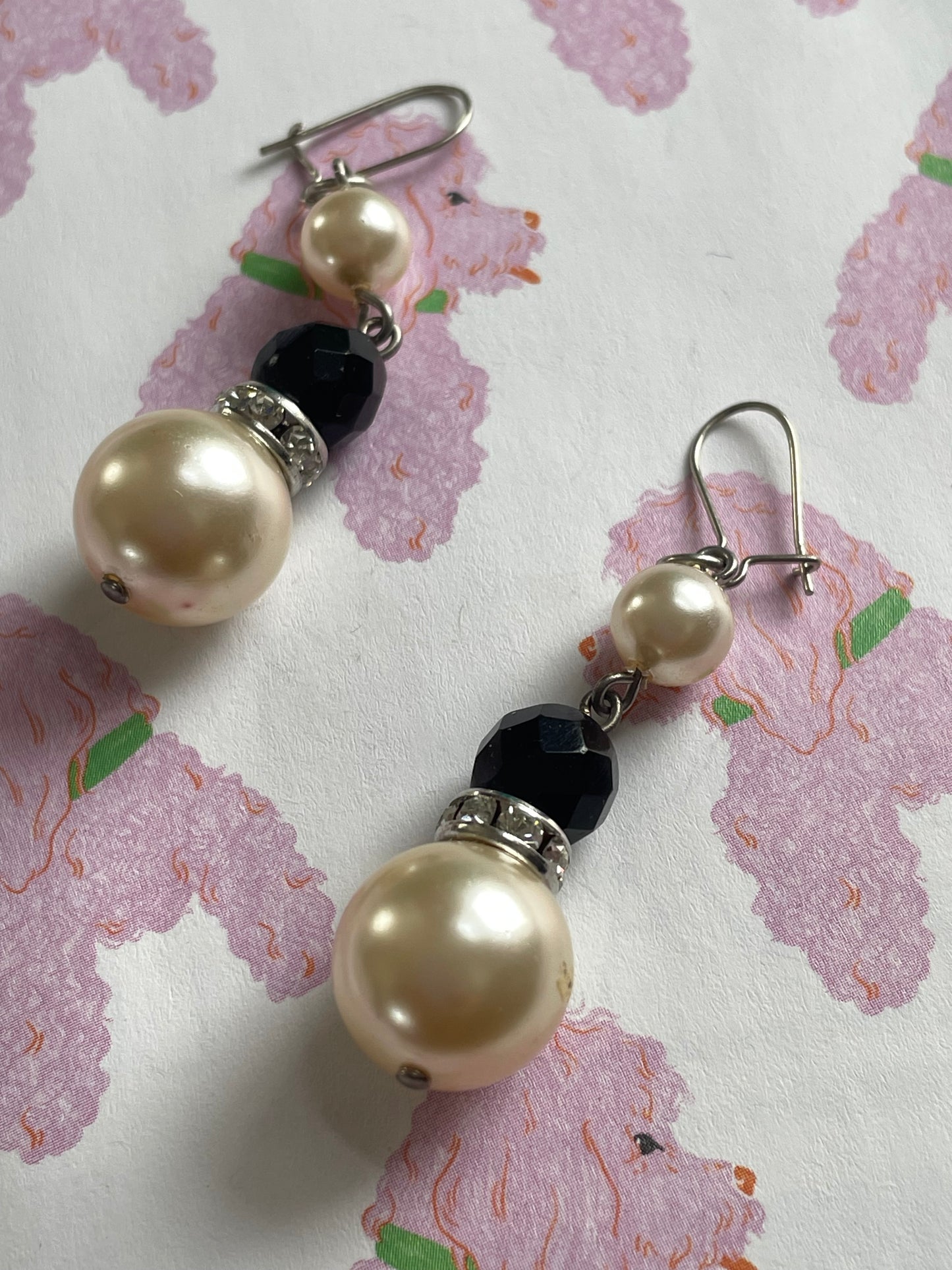Faux parel hanger