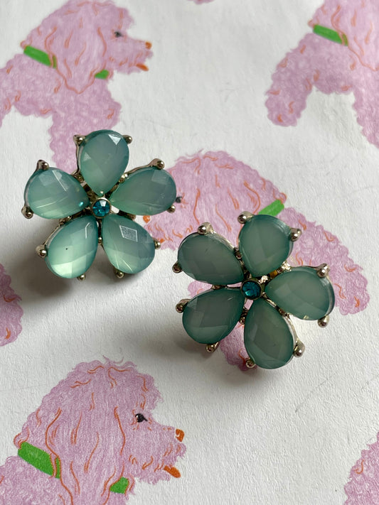 Mintgroene bloemen stekers