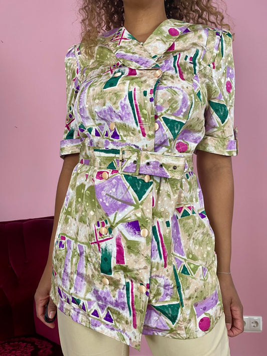 Vintage lange blouse