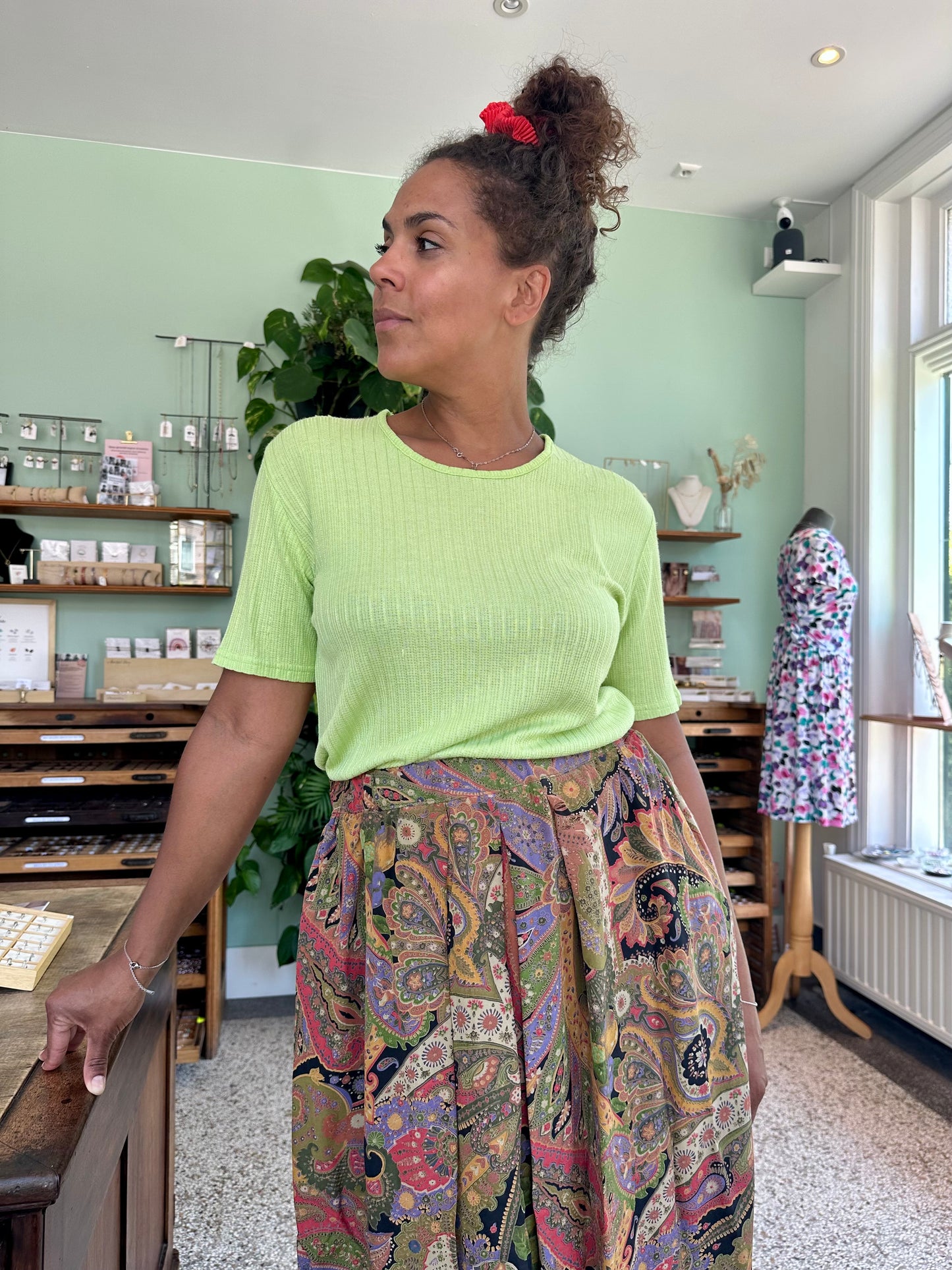 Vintage lime top