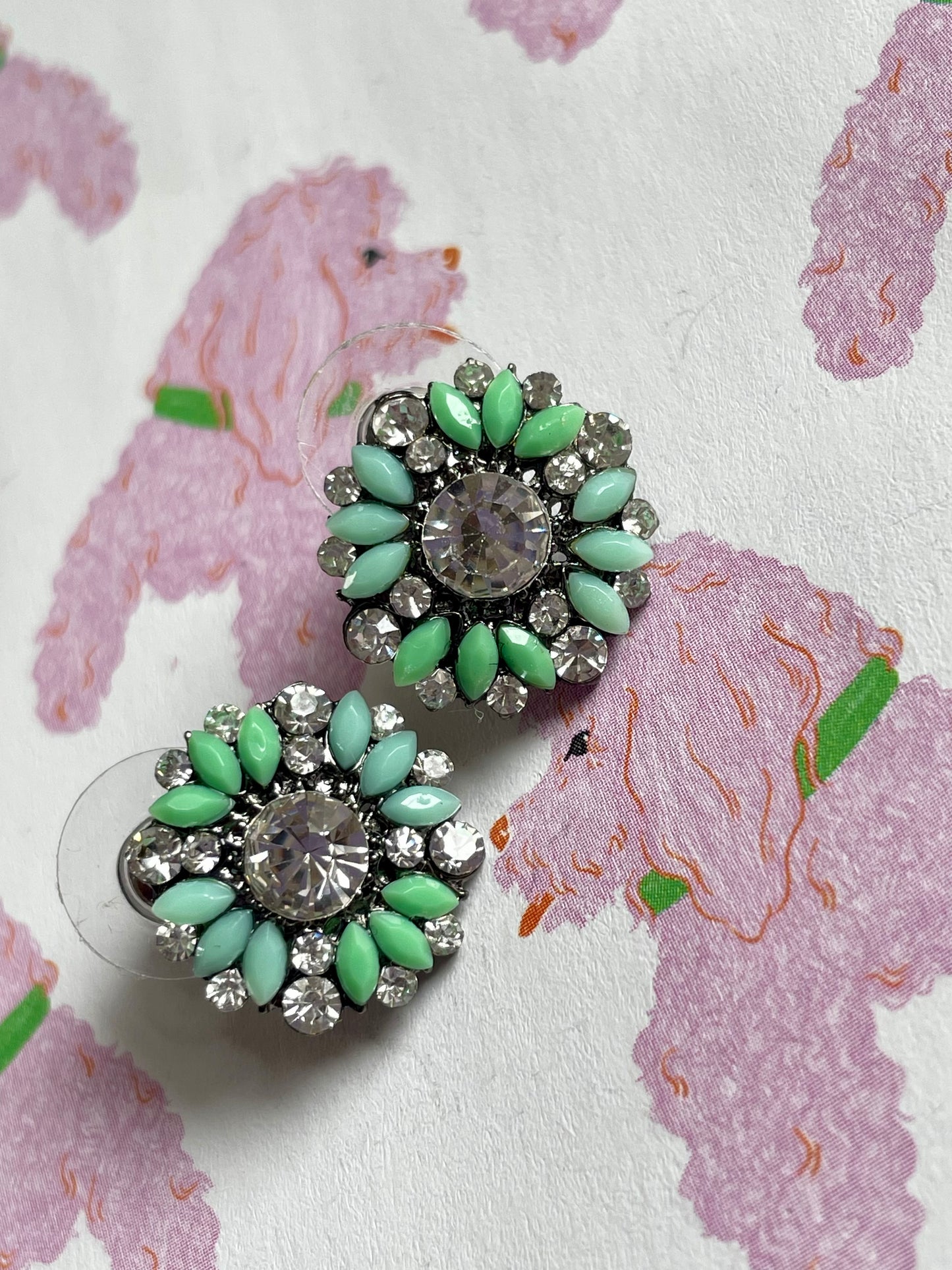 Zeegroene bloemen stekers