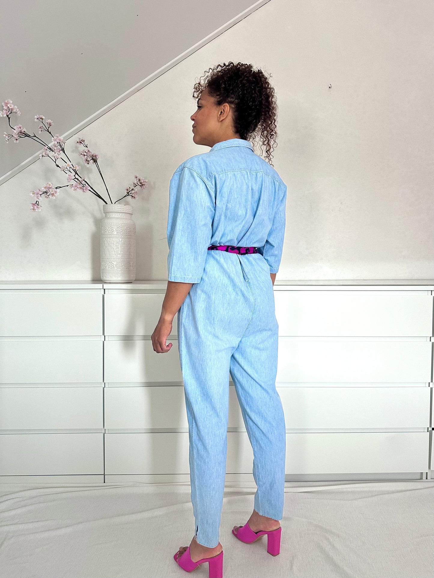 Vintage denim jumpsuit - L