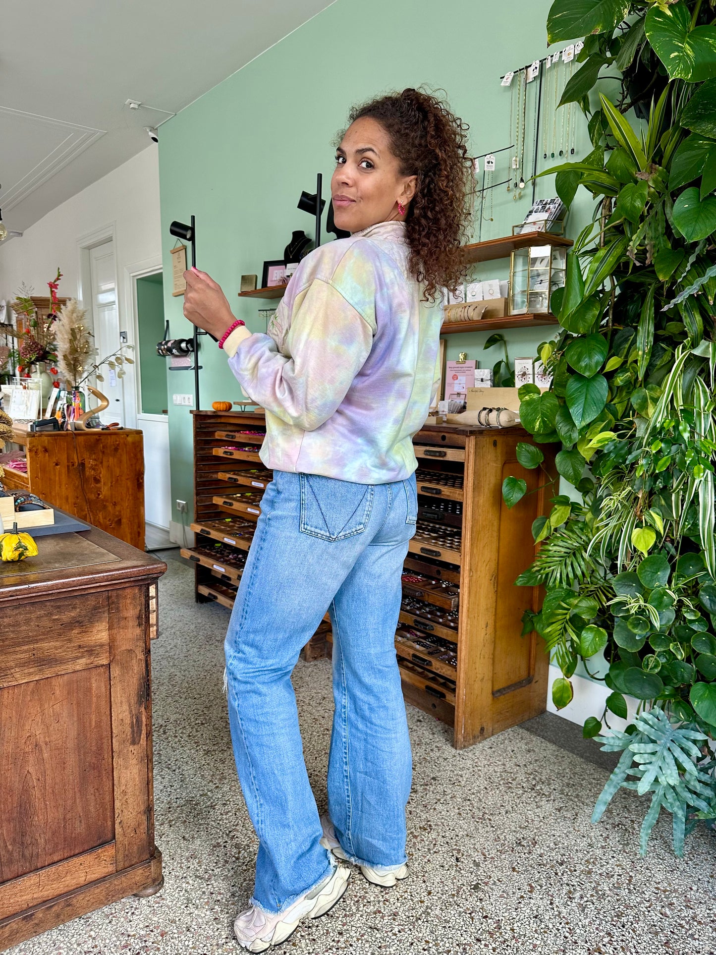 Vintage nineties tie-dye sweater