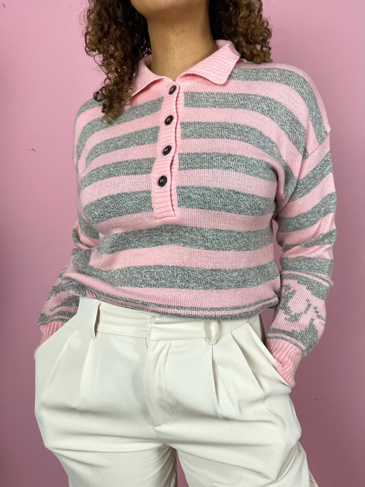 Vintage nineties striped sweater