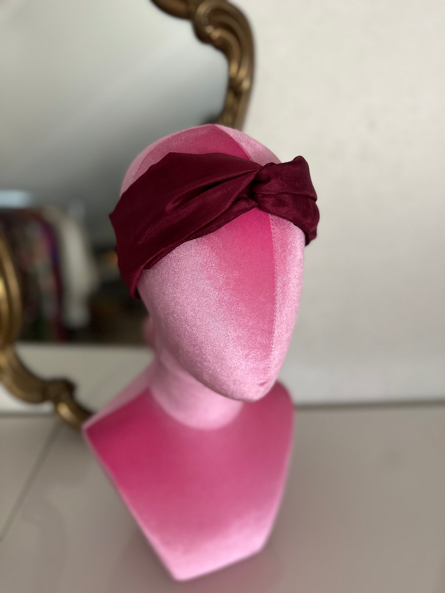 retro sjaal rechthoekig als haarband te  gebruiken 