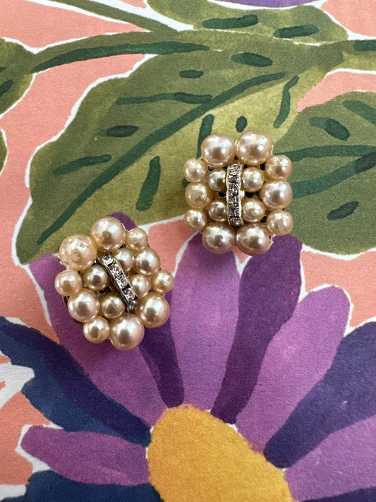 Vintage elegante oorbellen clip-ons