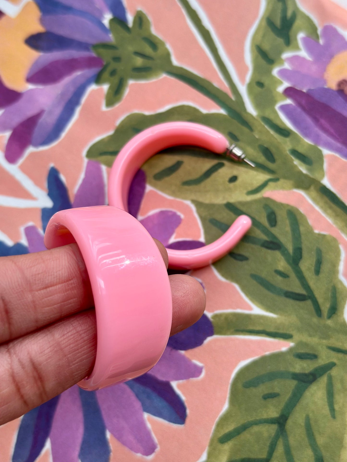 jaren negentig ronde grote oorbellen