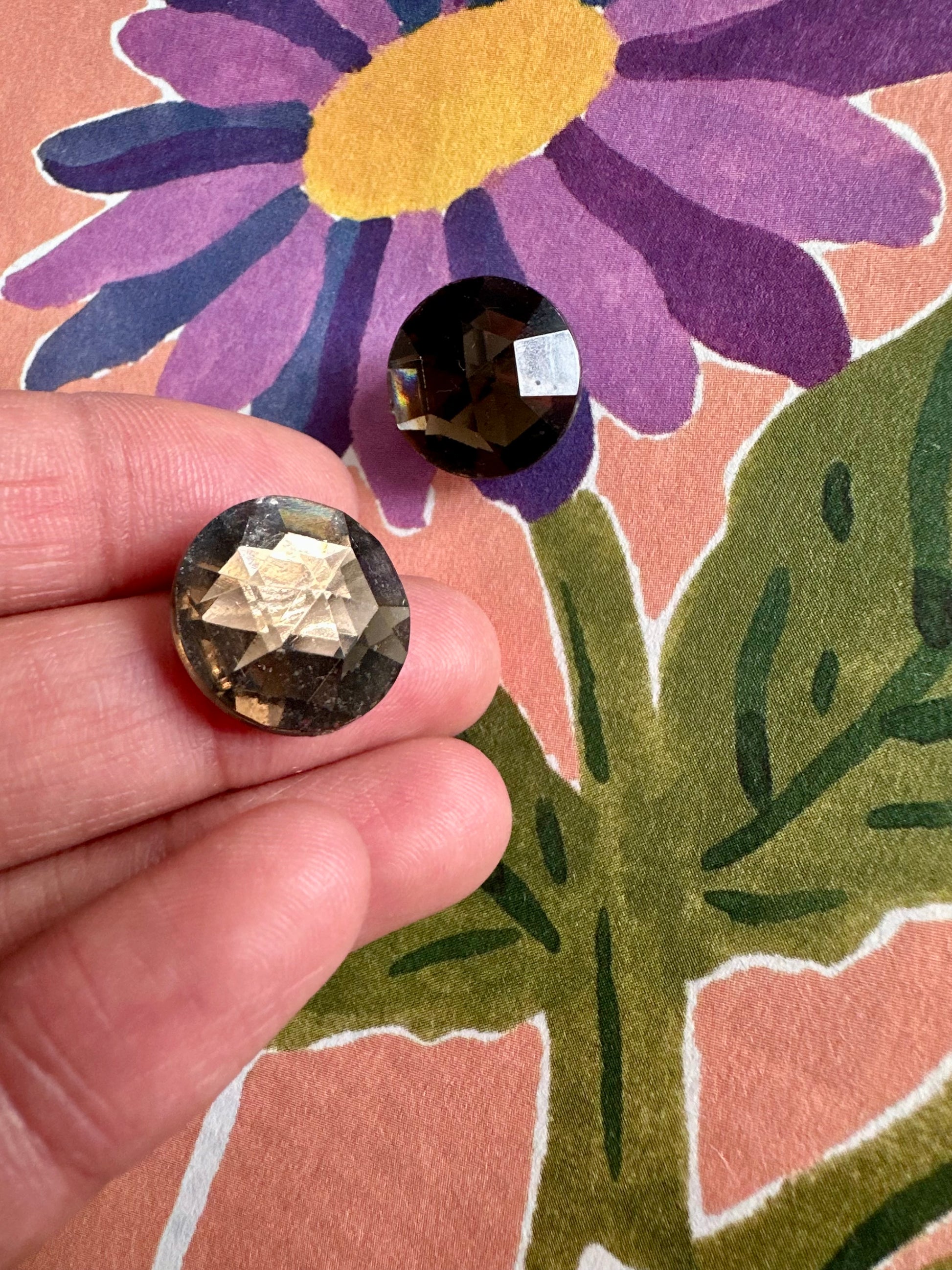 vintage ronde clip-ons feestelijk 