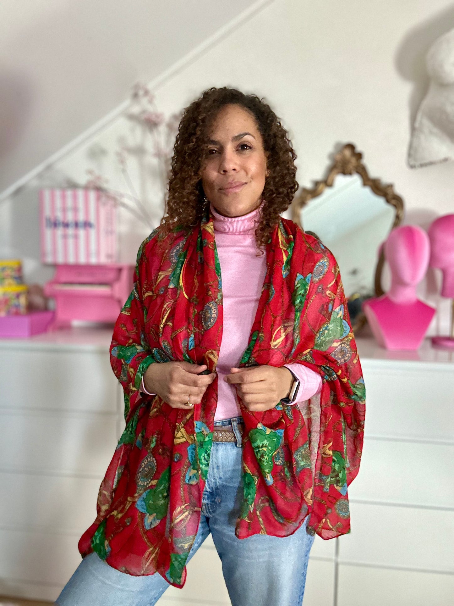 vintage omslag doek of sjaal